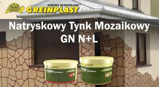Нанесення мозаїчної штукатурки - Greinplast GN N+L